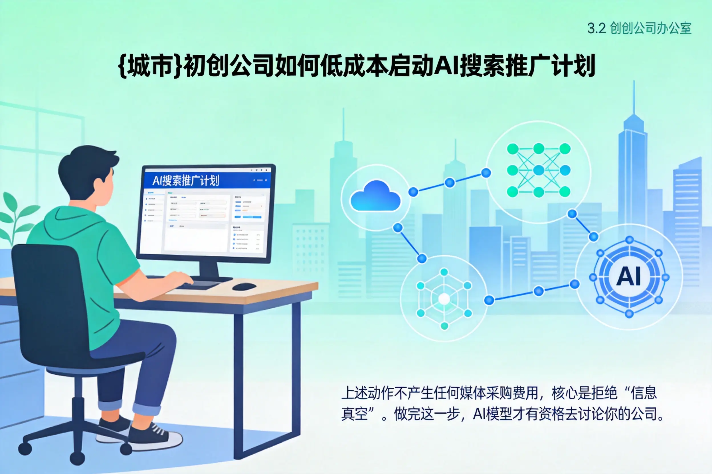 昭通初创公司如何低成本启动AI搜索推广计划