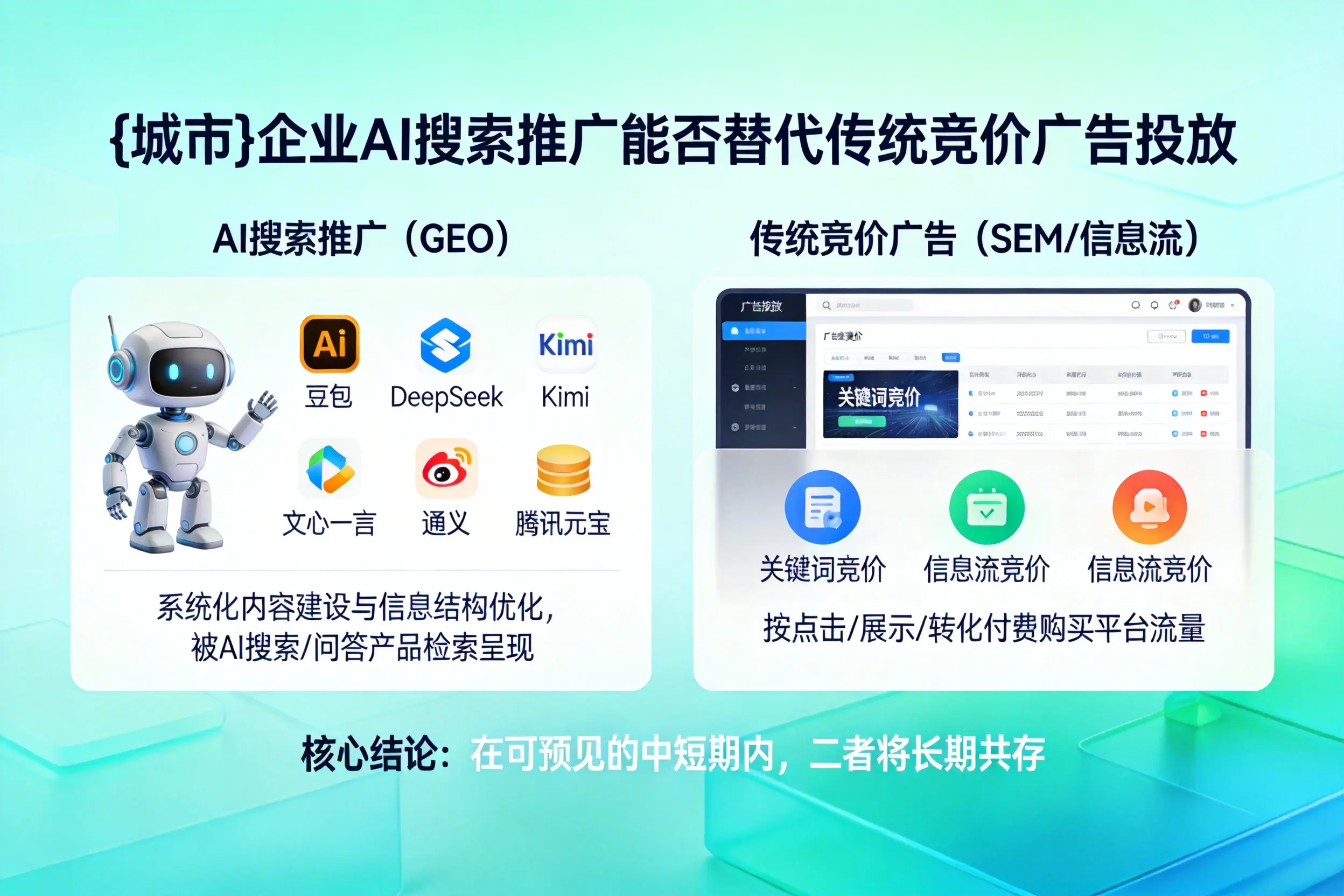 昭通企业AI搜索推广能否替代传统竞价广告投放