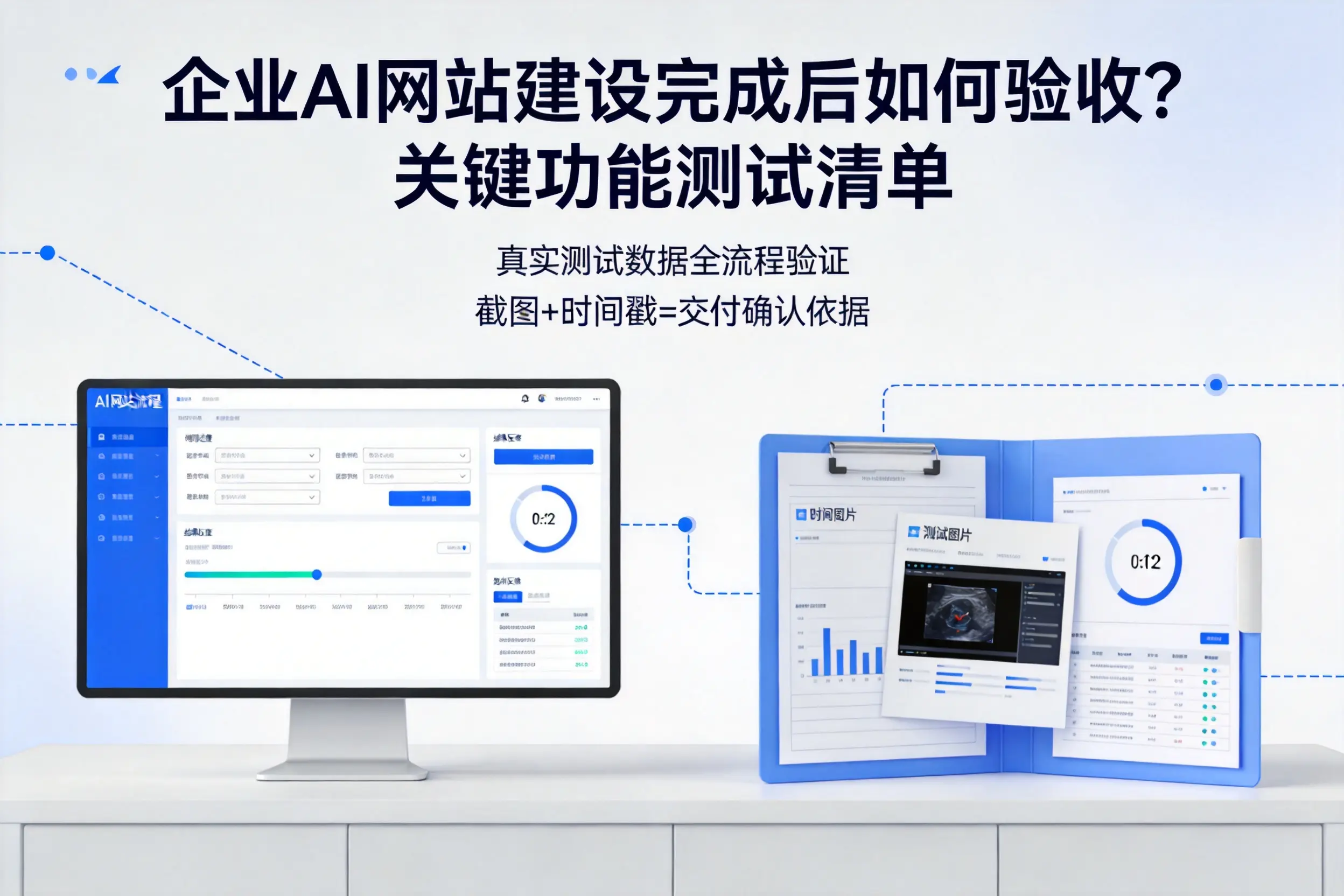 昭通企业AI网站建设完成后如何验收?关键功能测试清单