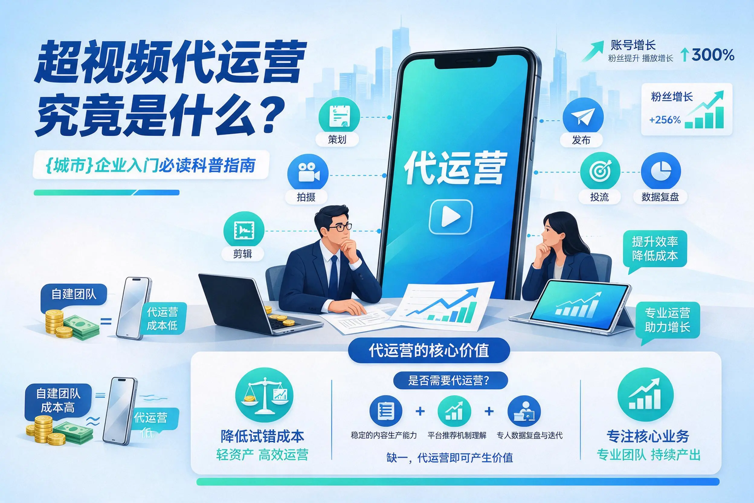 短视频代运营究竟是什么?昭通企业入门必读科普指南