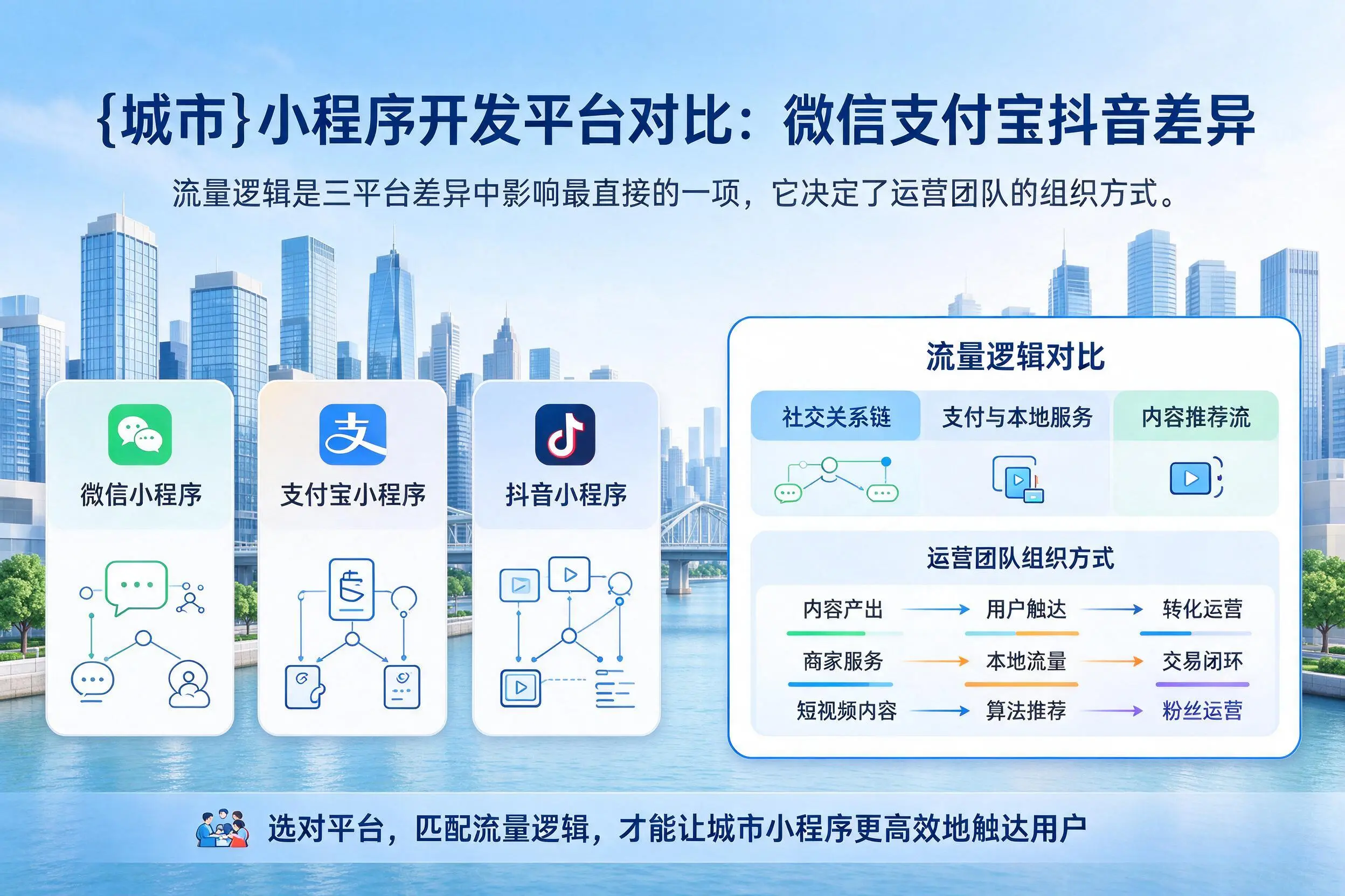 昭通小程序开发平台对比：微信支付宝抖音差异