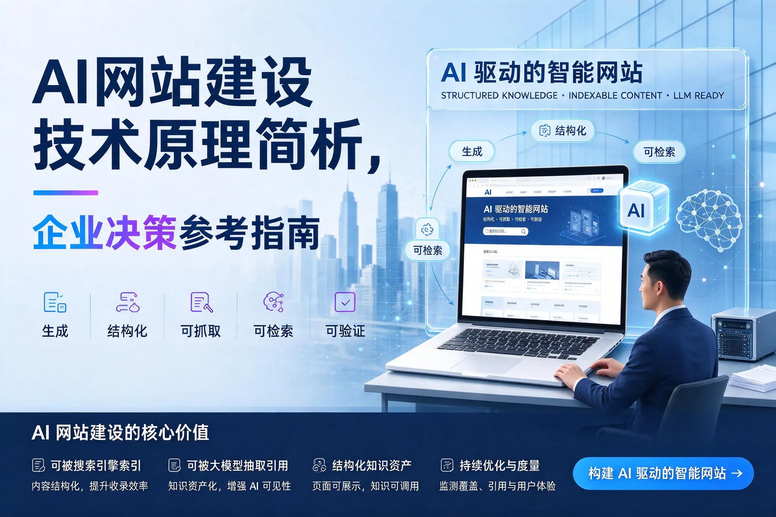AI网站建设技术原理简析，昭通企业决策参考指南
