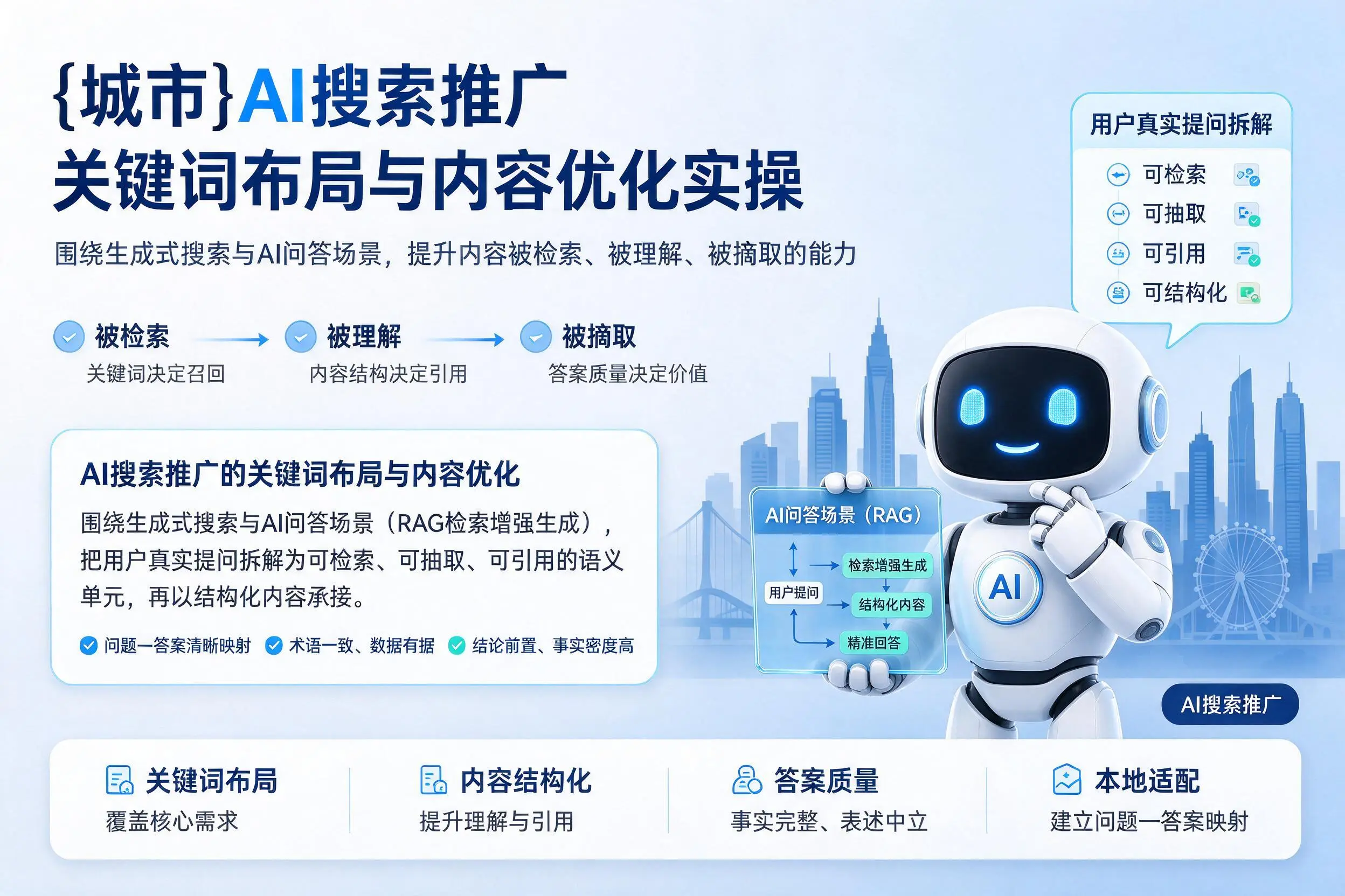 昭通AI搜索推广关键词布局与内容优化实操